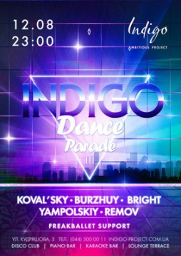 Indigo dance parade