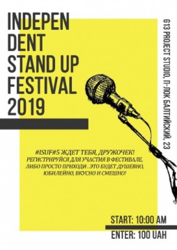 Independent Stand Up Festival 2019