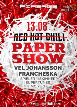 Red hot chili Paper show