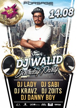 Dj Walid Birthday party