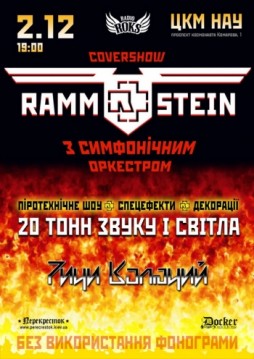 "RAMMSTEIN" c   (cover show)