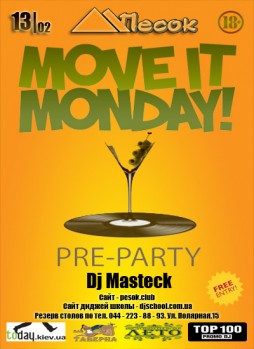 Move it Monday pre-party