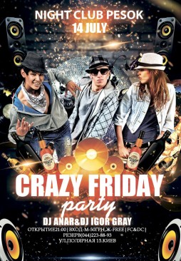 Crazy friday party
