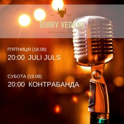    Sorry Vegans [LIVE MUSIC]