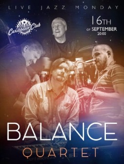 Live Jazz Monday, Balance Quartet