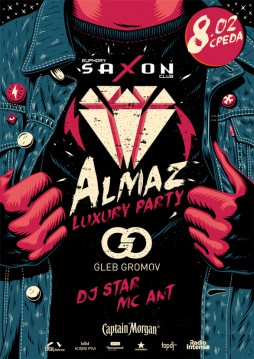 ALMAZ. Luxury party