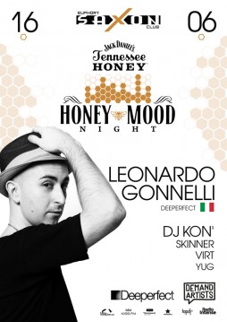 HONEY MOOD NIGHT w/ LEONARDO GONNELLI (Get Physical, Suara - ITALY)