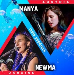 MANYA (Austria) vs NEWMA (Ukraine) Live indie, pop and rock music