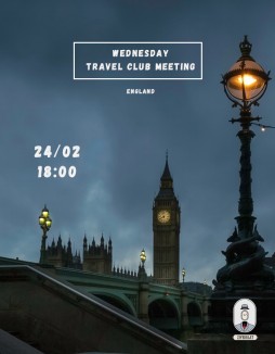 Travel Club Meeting in English: England
